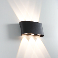 Нарушена упаковка! <695995> Фасадный светильник Arte lamp Bosto A3122AL-6BK