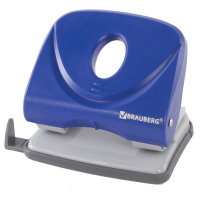 Дырокол BRAUBERG "Original", до 25 листов, синий, 222543 (222543)