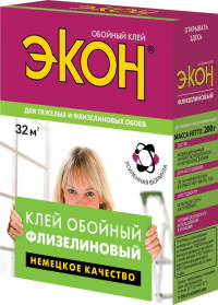 Обойный клей Экон Флизелиновый, 200 г Б0023059 (2077903)