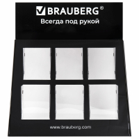 Подставка под письменные принадлежности BRAUBERG, 6 отделений, 39х35х17 см, 505921 (505921)