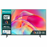 Телевизор HISENSE 50E7KQ, 50" (127 см), 3840 x 2160, 4K, 16:9, SmartTV, Wi-Fi, черный (456769)