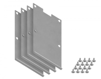 4шт. Заглушка для накладного алюминиевого шинопровода GP3000 Ambrella light ILLUMINATION Alum GP8500