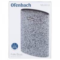 Подставка для ножей 16*7,2*22,5см с наполнителем OFENBACH 100210