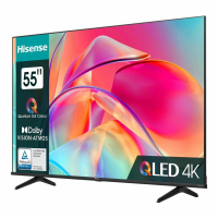 Телевизор HISENSE 55E7KQ, 55" (139 см), 3840x2160, 4K, 16:9, SmartTV, Wi-Fi, черный (456770)