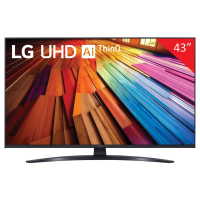 Телевизор LG 43UT81006LA, 43" (108 см), 3840 x 2160, 4K, 16:9, SmartTV, Wi-Fi, черный (457148)