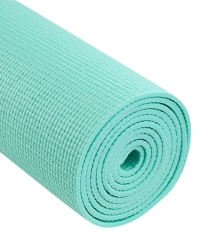 Коврик для йоги и фитнеса FM-101, PVC, 183x61x0,4 см, мятный Starfit (ЦБ-00001686)