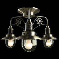 Люстра потолочная с 3 Led лампами. Комплект от Lustrof №27957-708011