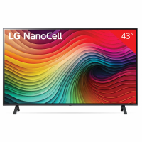 Телевизор LG 43NANO80T6A, 43" (108 см), NanoCell, 3840 x 2160, 4K, 16:9, SmartTV, Wi-Fi, черный (457149)