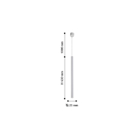 Нарушена упаковка. <135581> Подвесной светодиодный светильник Favourite Somnium 2237-1P