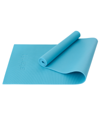 Коврик для йоги и фитнеса FM-101, PVC, 183x61x0,6 см, синий пастель Starfit (ЦБ-00001688)