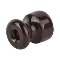 50 шт. Изолятор без винта (коричневый) Werkel Ретро W6431314
