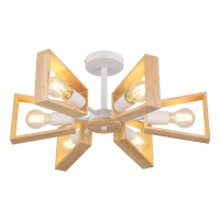 Люстра на штанге Arte lamp Brussels с Алисой A8030PL-6WH-A