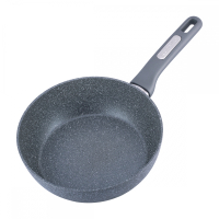 Сотейник Ø24*7,5см с мраморным покрытием из кованого алюминия Kamille 4292GR