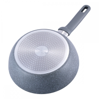 Сотейник Ø24*7,5см с мраморным покрытием из кованого алюминия Kamille 4292GR