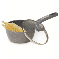Ковш 1.65л с гранитным покрытием из алюминия Kamille 4283GR