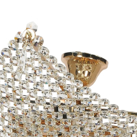 Люстра потолочная с Led лампочками в комплекте Arti Lampadari Roma E 1.3.80.501 G+Lamps