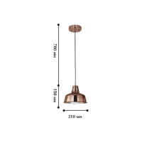 Подвесной светильник с лампочкой Favourite 1845-1P+Lamps