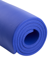 Коврик для йоги и фитнеса FM-301, NBR, 183x58x1,2 см, темно-синий Starfit (УТ-00018920)