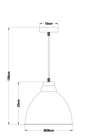 Подвесной светильник с лампочкой Arte lamp A2055SP-1AB+Lamps