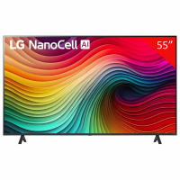 Телевизор LG 55NANO80T6A, 55" (138 см), NanoCell, 3840 x 2160, 4K, 16:9, SmartTV, Wi-Fi, черный (457159)