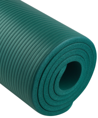 Коврик для йоги и фитнеса FM-301, NBR, 183x61x1,2 см, изумрудный Starfit (ЦБ-00001751)