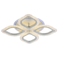 Светодиодная диммируемая люстра с ПДУ Profit Light 8018/4 PGD 56W+7W RGB