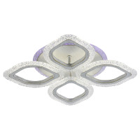 Светодиодная диммируемая люстра с ПДУ Profit Light 8018/4 PGD 56W+7W RGB
